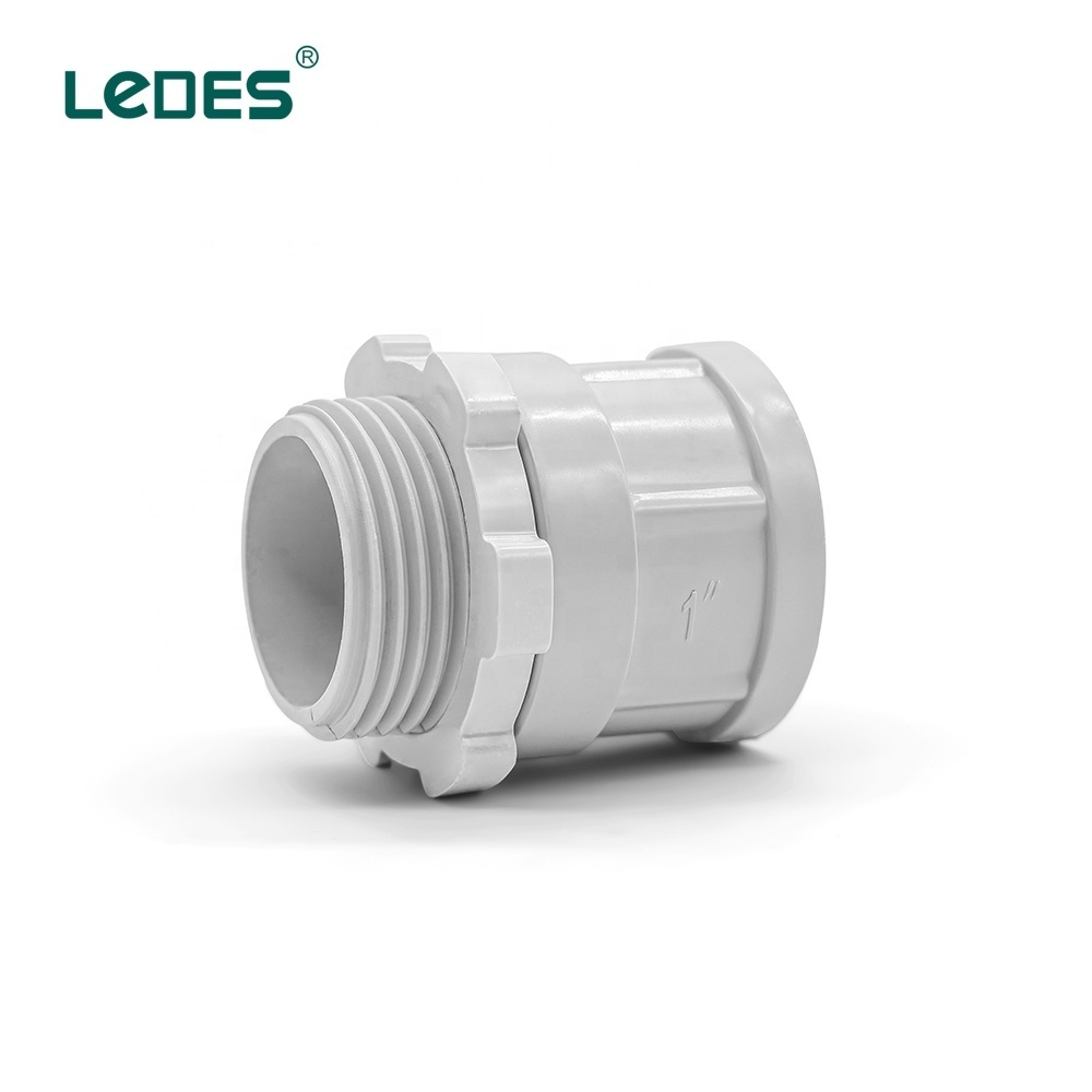 HH-PSA Schedule 40 PVC Conduit Terminal Male Adapter Manufacturer-LeDES for UL651 Certified Electrical Conduits & Fittings