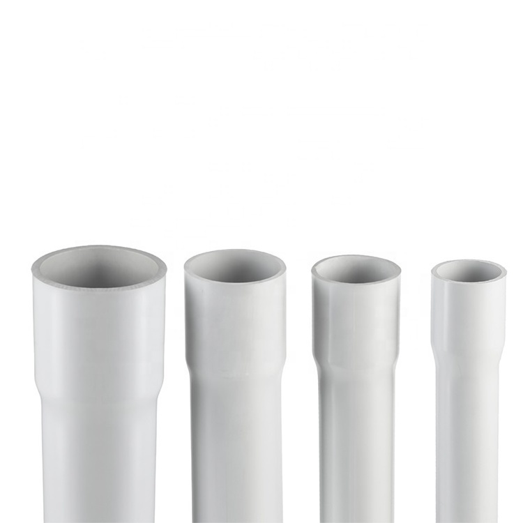 DWV PVC Waste Pipes PVC Drainage Plumbing Pipe Water Tubes