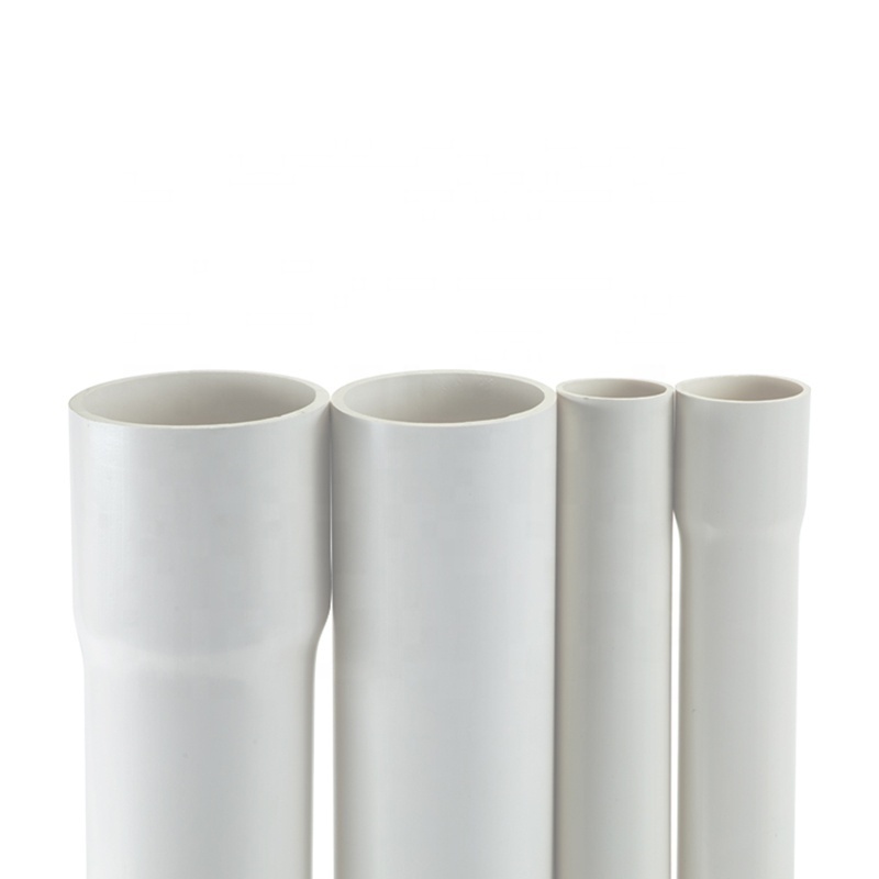 DWV PVC Waste Pipes PVC Drainage Plumbing Pipe Water Tubes