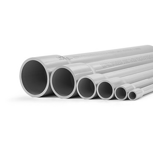 UL listed Factory Orange PVC Electrical Conduit Pipe UPVC rigid conduit grey Sch 40 pvc 2 3 4 inch electrical rigid conduit pipe