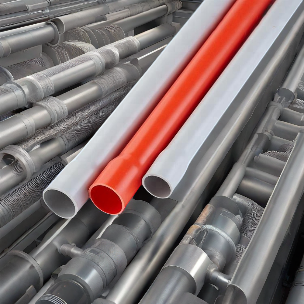 ASNZS 2053 Medium Duty Grey Rigid PVC Conduit Pipe Plastic Tubes