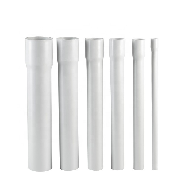 LEDES 4 Inch Drain Pipe SCH40 DWV  PVC Pipe Plumbing Waste Water Pipe ASTM D1785/D2665