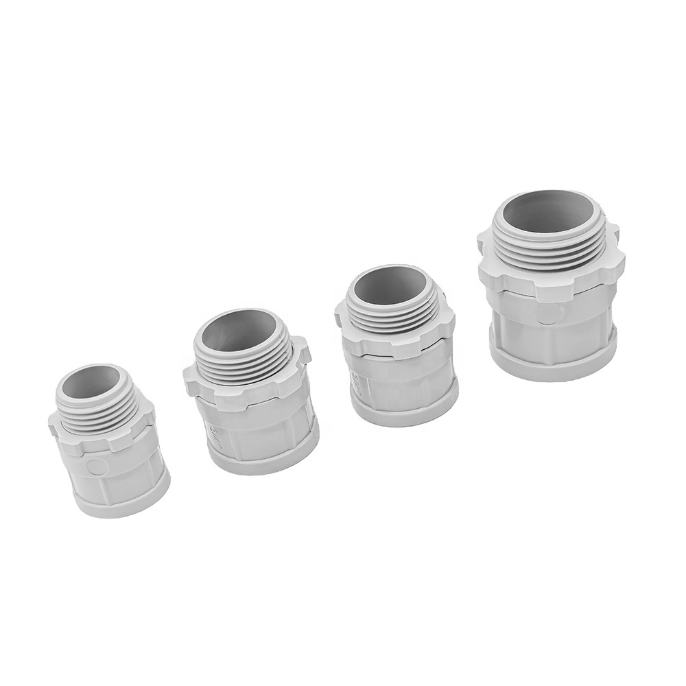 HH-PSA Schedule 40 PVC Conduit Terminal Male Adapter Manufacturer-LeDES for UL651 Certified Electrical Conduits & Fittings