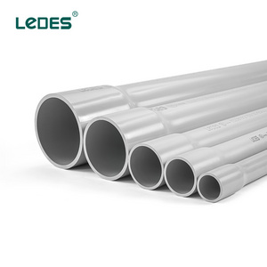 Schedule 40 PVC Pipe Factory 1 inch 2'' 3'' 4'' Plastic Tubes  UL 651 PVC Electrical Conduit