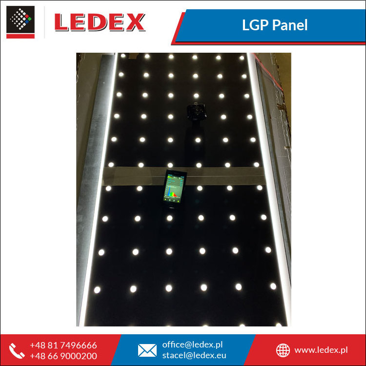 OEM Service Available for Laser Dotting PMMA and Acrylic Material Light Guide Panel/LGP at Low Price