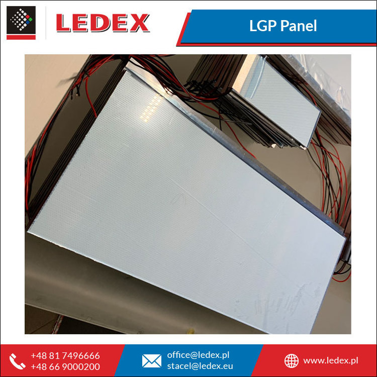 OEM Service Available for Laser Dotting PMMA and Acrylic Material Light Guide Panel/LGP at Low Price