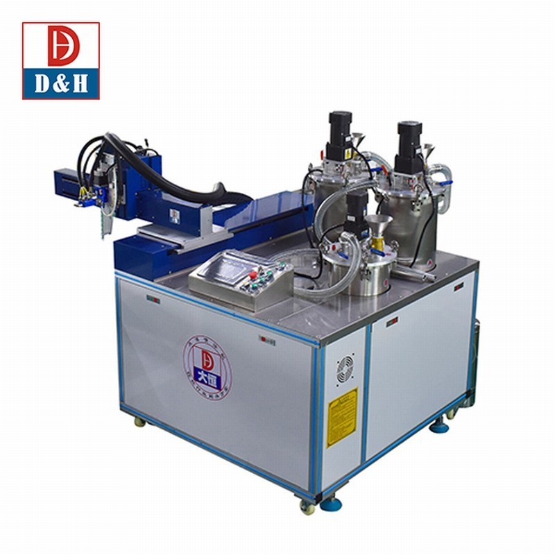 Green New Energy Battery AB Glue Semi Automatic Dispensing Machine With Glue Dispensing Valve For Precise Dispensing Machine