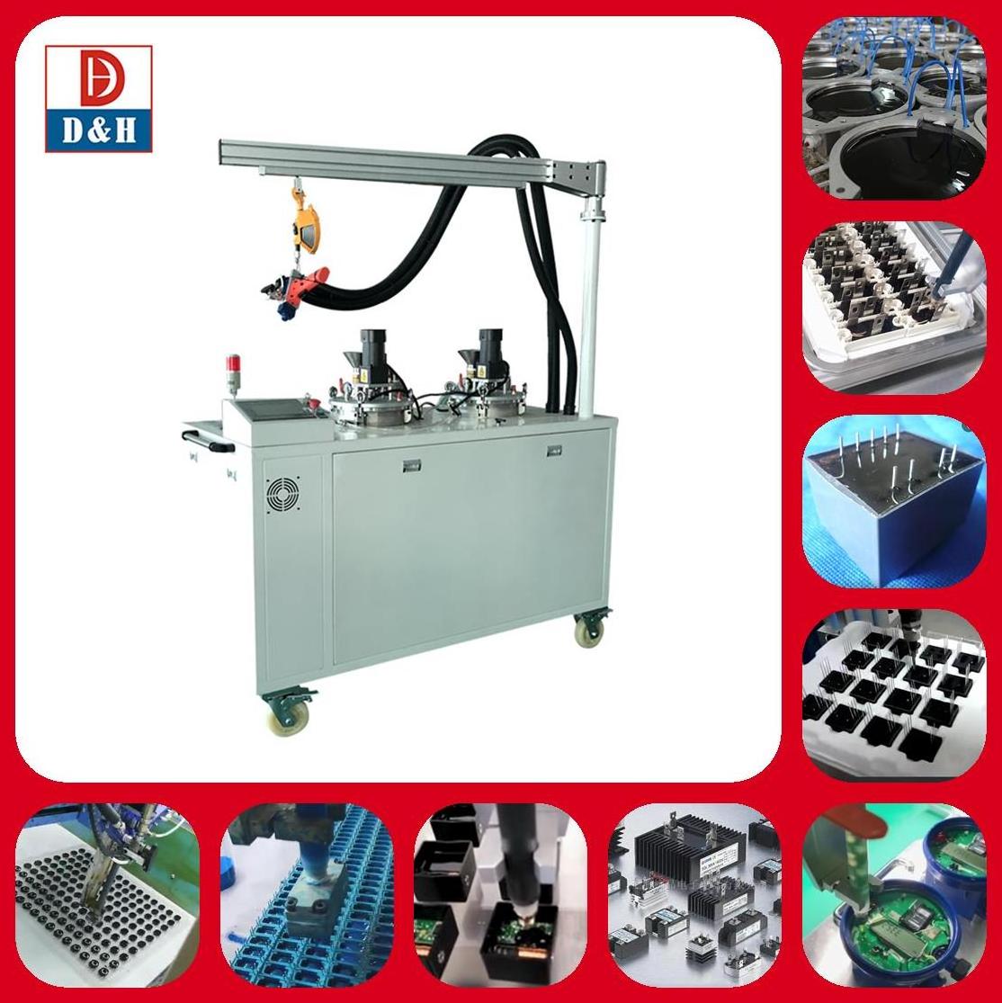 AB glue mixing machine 2k resin dispenser machine 2 part resin dispensing machine with hand gun