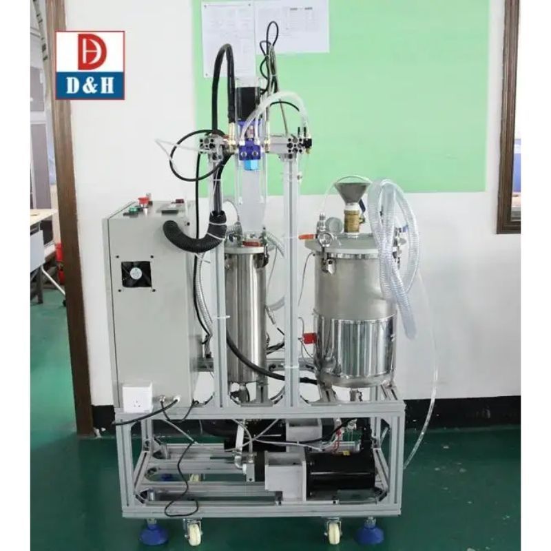 Best High Volume Dispensing Systems for Silicone Adhesives and Sealants Programmable 2-Part Resins Mixing and Dispensing Machine