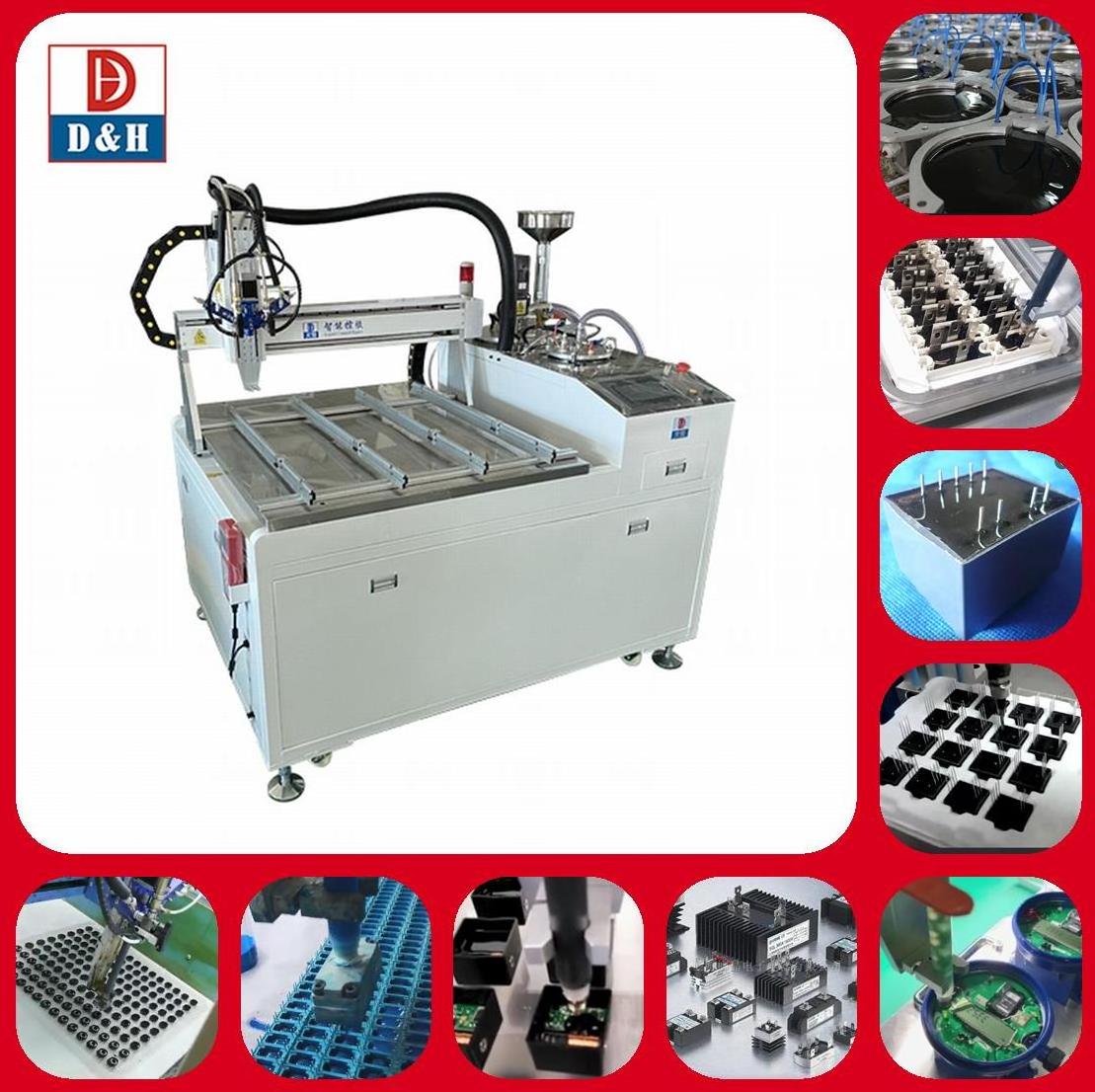 CNC 3 axis 2K  AB glue potting silicone epoxy pu glue dispensing dispenser automatic machine