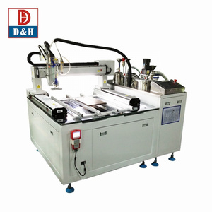 CNC pcb board high precision led epoxy system industrial ab glue dispensing machine 2 part dosing machine