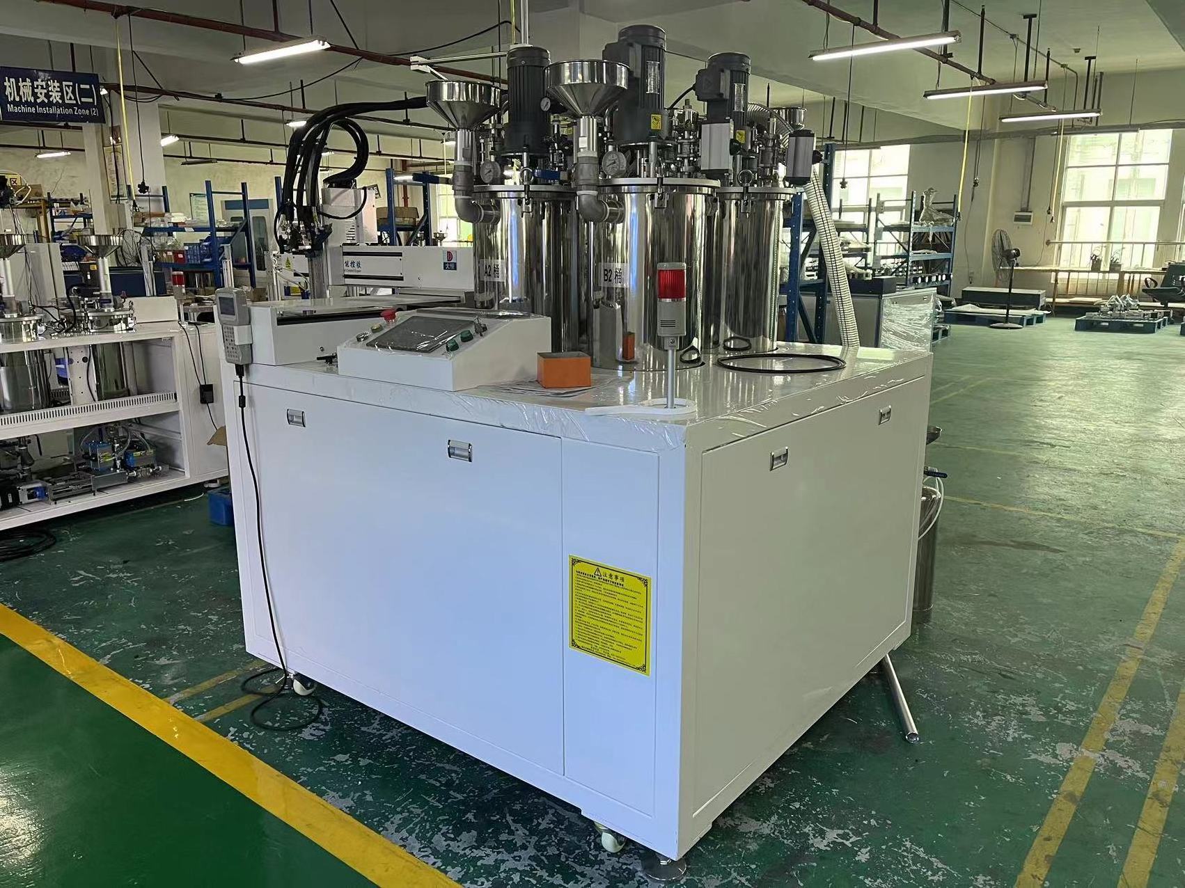 High-precision AB Two part epoxy resin automatic glue dispensing ratio mixing and injection machine for electronics igniters