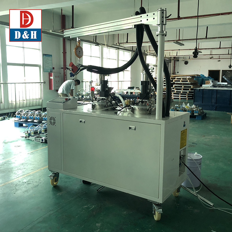 AB glue mixing machine 2k resin dispenser machine 2 part resin dispensing machine with hand gun