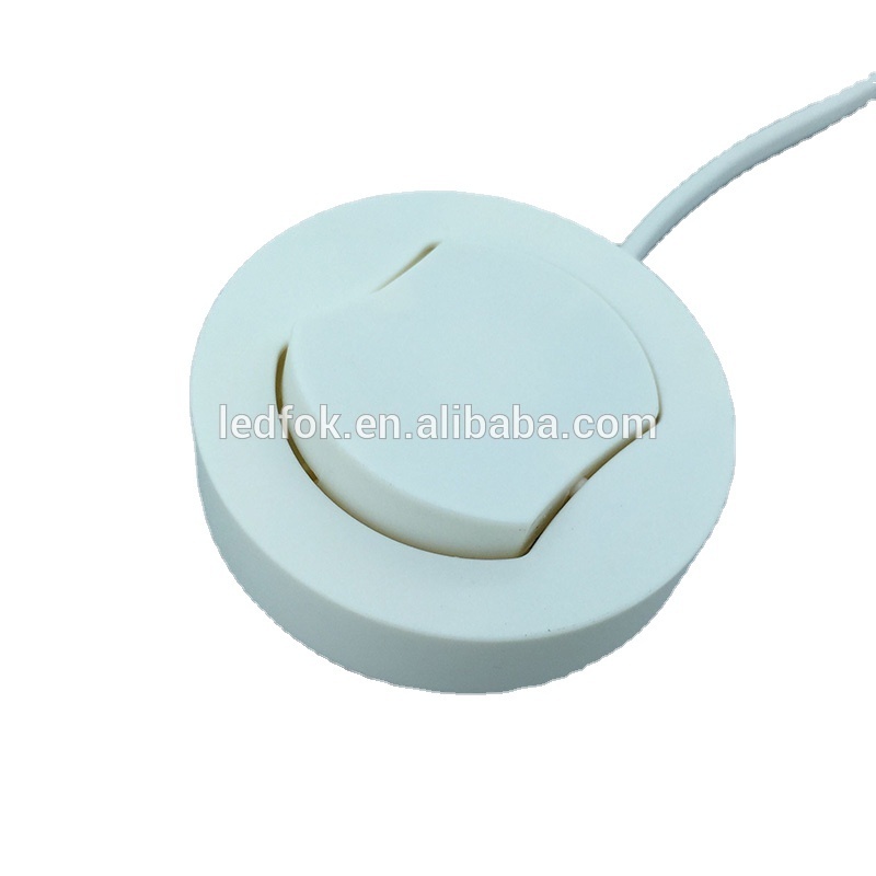 220V 2.5A on/off rocker switch VDE H03VVH2-F 2*0.75mm2 wire Kitchen /Cupboard /Under Cabinet /Furniture Main Switch