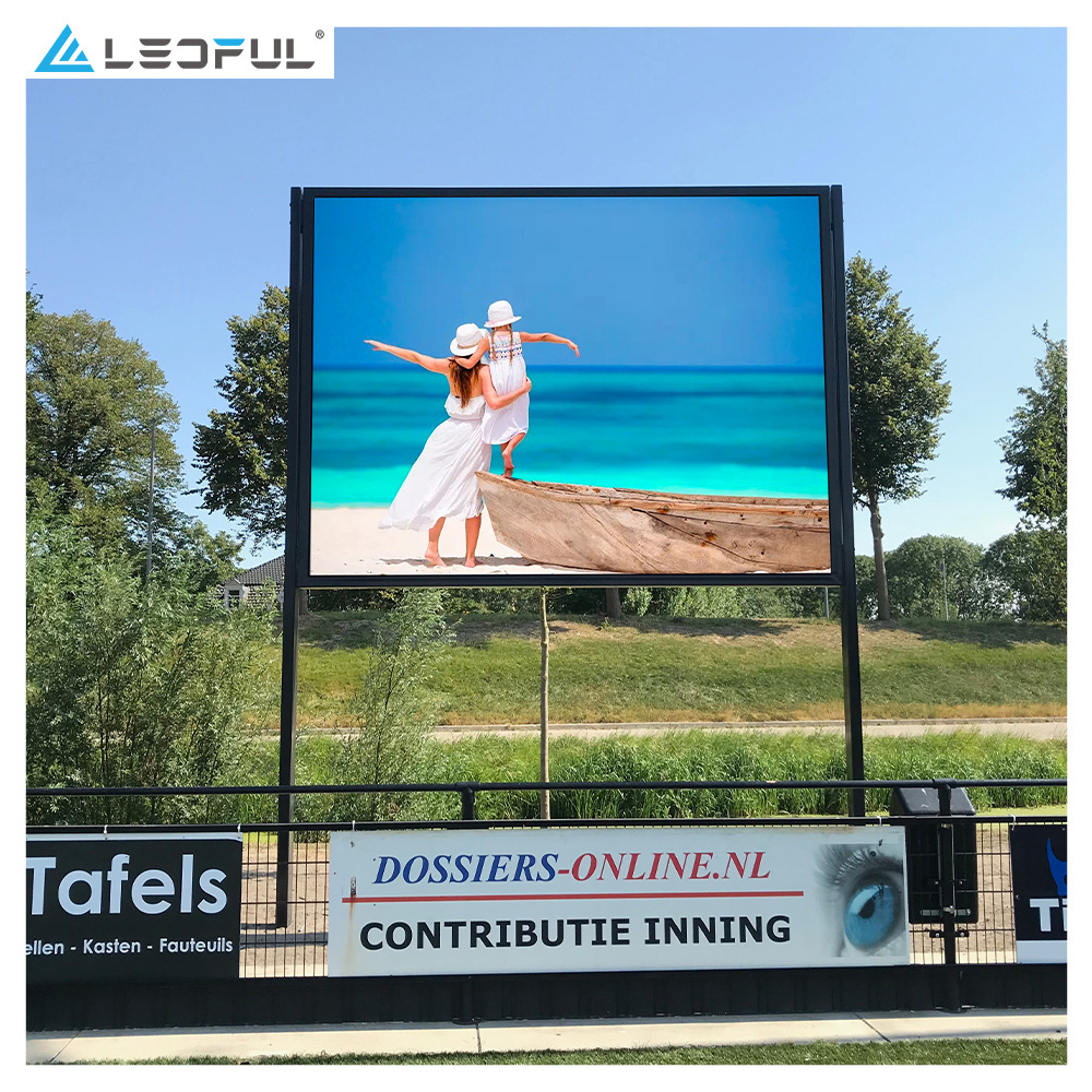 LED Outdoor Advertising Displays Moving Sign Video Wall Panel For Bus/Gas Station