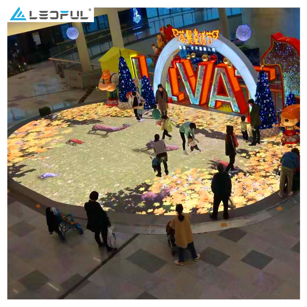 P3.9 LED Floor Led Outdoor Dance Floor Screen Guangdong Buy Easy Installation High Quality Outdoor Wedding 2021 Nova Customized