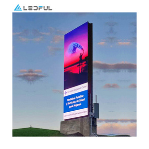 LED Outdoor Advertising Displays Moving Sign Video Wall Panel For Bus/Gas Station