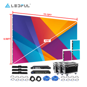 P2.91 P3.91 P4.81 Pantalla LED Video Wall 500x500 Die Casting Aluminum Portable Cabinet Indoor Outdoor Rental Led Screen Display