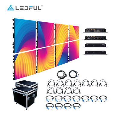 500x500mm Indoor Outdoor Giant Stage Background Led Video Wall P2.6 P2.9 P3.91 P4.81 Seamless Splicing Rental LED Display Screen