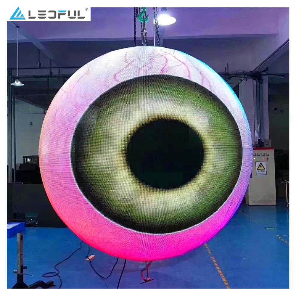 Customized Ball/Sphere Screen Indoor/Outdoor Advertising Soft Circle LED Display Screen