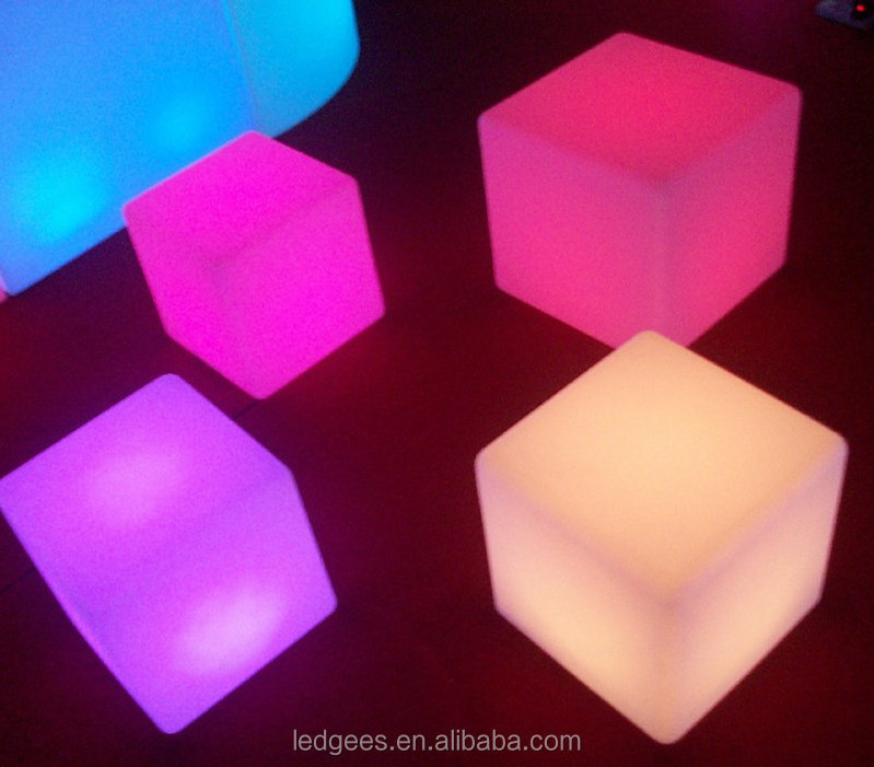 LED Light Box Chair,LED Party chair,led cube lighting chair led light cube