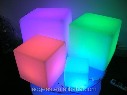 LED Light Box Chair,LED Party chair,led cube lighting chair led light cube