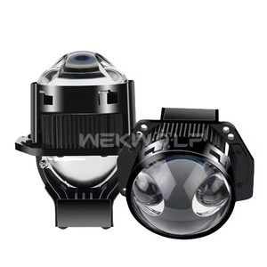 led laser projector lens headlight  12000LUX Low beam 80W High beam 140W led projector headlight factory directly