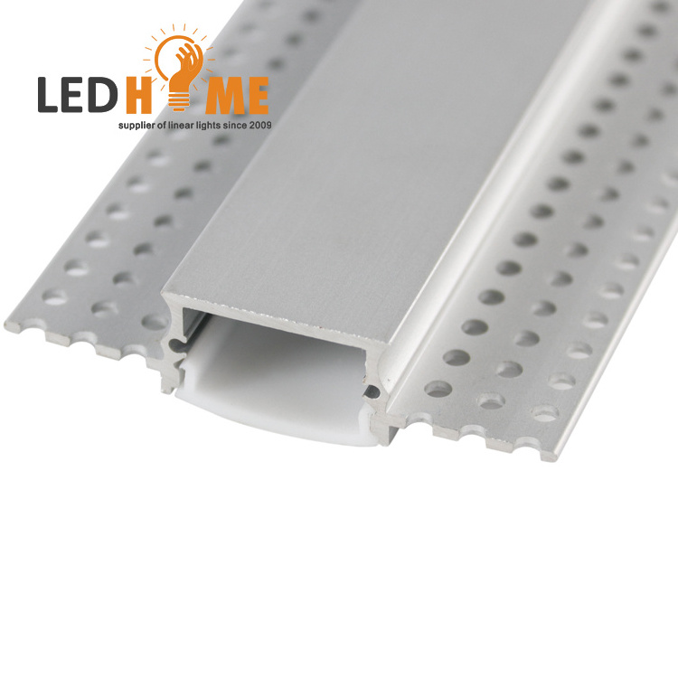 Great Quality Recessed Aluminium LED Profile LED Inground Linear Light Aluminum Channel+pc Cover+end Caps Is Alloy