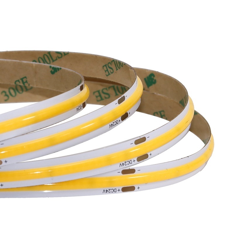 Dots-free Flexible Led Strip IP20 12V Cob Strip RGBW 2700K 3000K 4000K 6000K White Led Cob Strip Light 24V