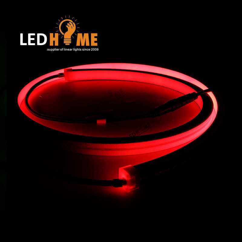 12*20mm side view DMX512 led neon flex digital pixel RGBW led neon light flex 12V 24V outdoor waterproof neon flex