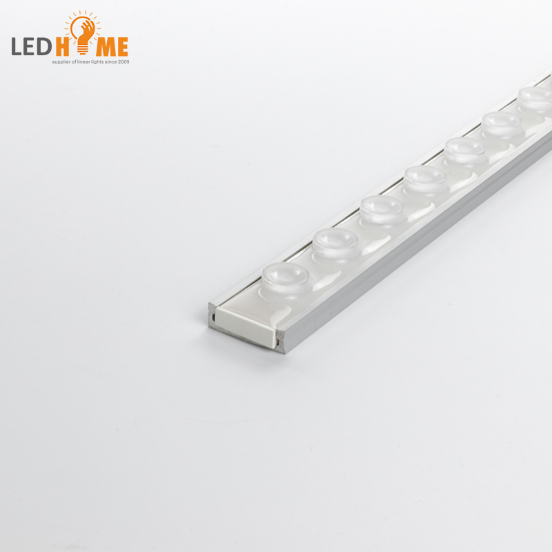 ip67 facade outdoor diffuser silicon surface white long strip 24V Bending flexible LED wall washer light