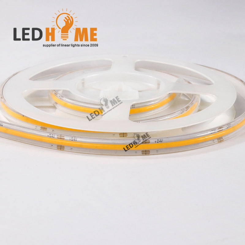 outdoor silicone flexible rgbw waterproof rgb cob ip67 ip68 10m 100m 12v 24v warm white rgbic rgbww led  strip light led strip