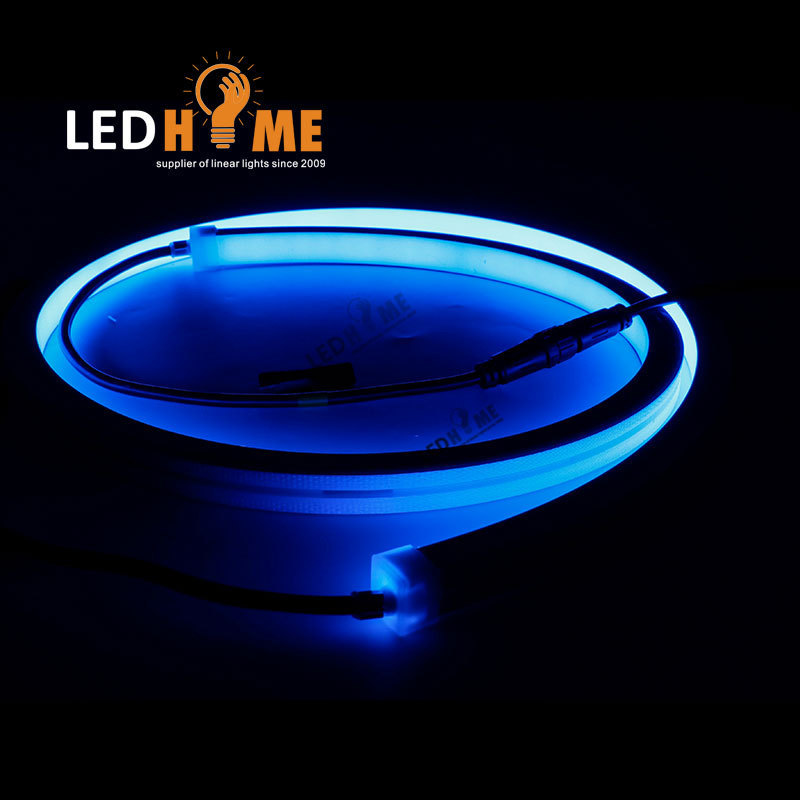 12*20mm side view DMX512 led neon flex digital pixel RGBW led neon light flex 12V 24V outdoor waterproof neon flex