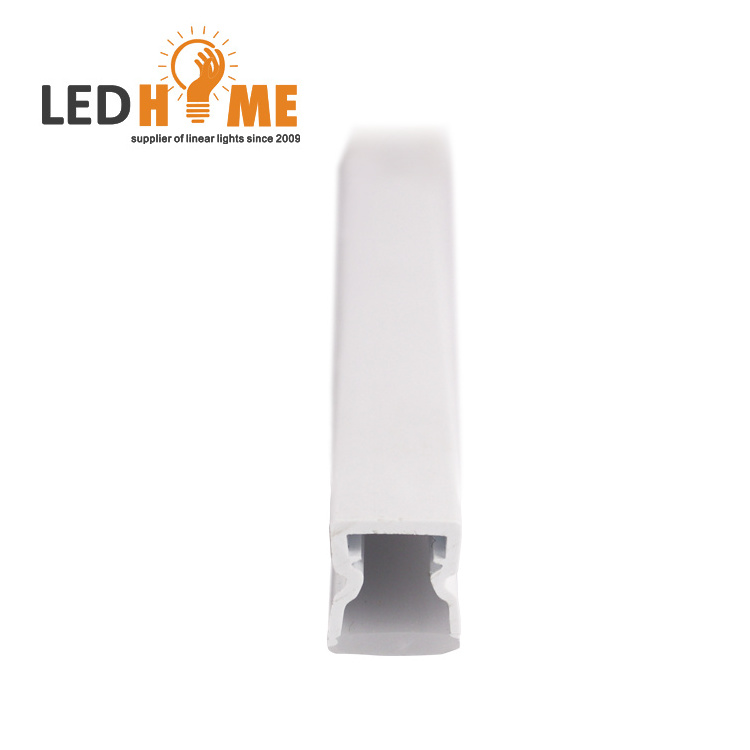 PVC Waterproof IP65 led   profile led aluminum channel with 2835 120leds/m LED strip for indoor or outdoor decoration