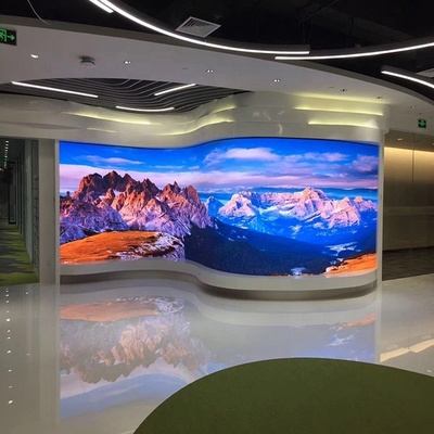 led display flexible p4 hd 4k indoor outdoor led video wall led advertising screen exhibition screen shopping mall screens