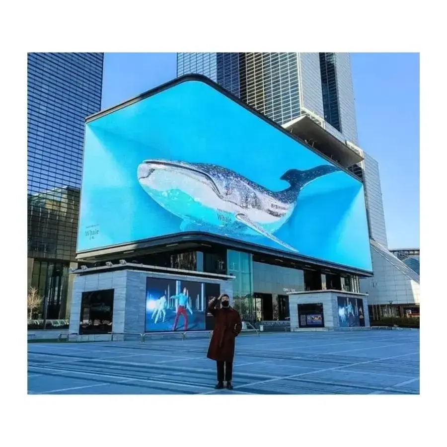 3D Hologram Video Wall LED Display Store Indoor Outdoor Salon Advertising High Quality Screen