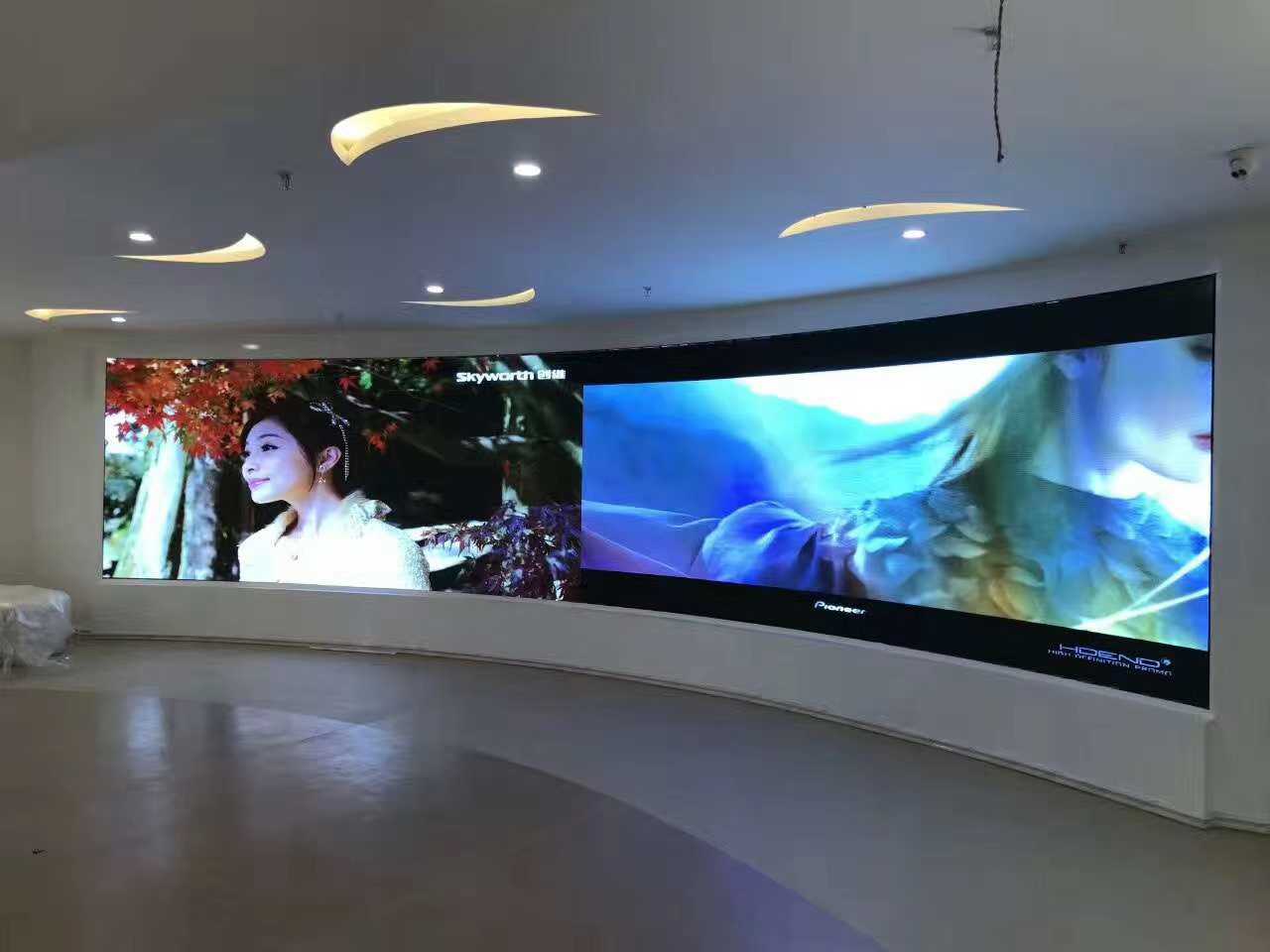 led display flexible p4 hd 4k indoor outdoor led video wall led advertising screen exhibition screen shopping mall screens