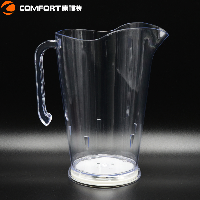 Wholesale Moonshine Jug Borosilicate Glass Jug Bottle Plastic Pitcher