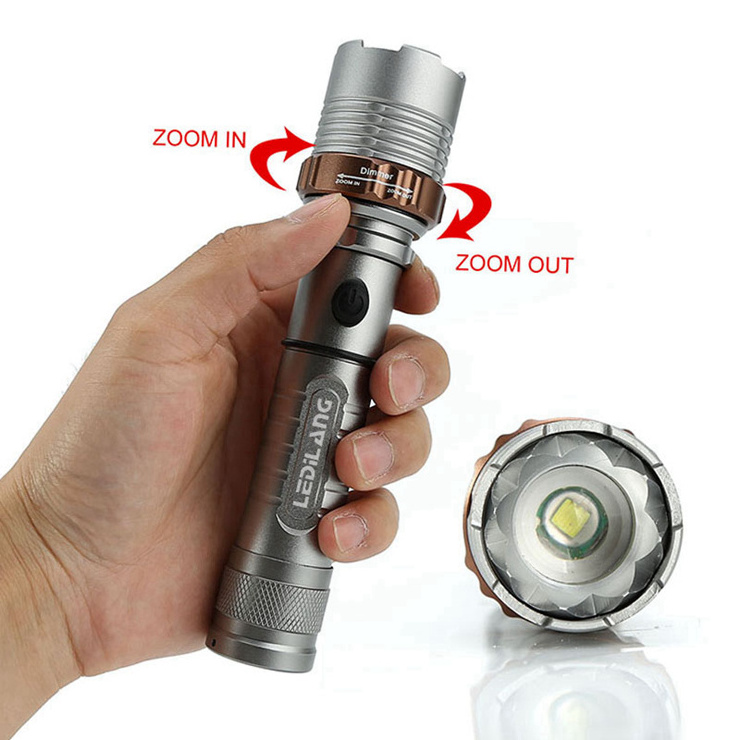 battery emergency hotel flashlight defence torch light securitying flashlight