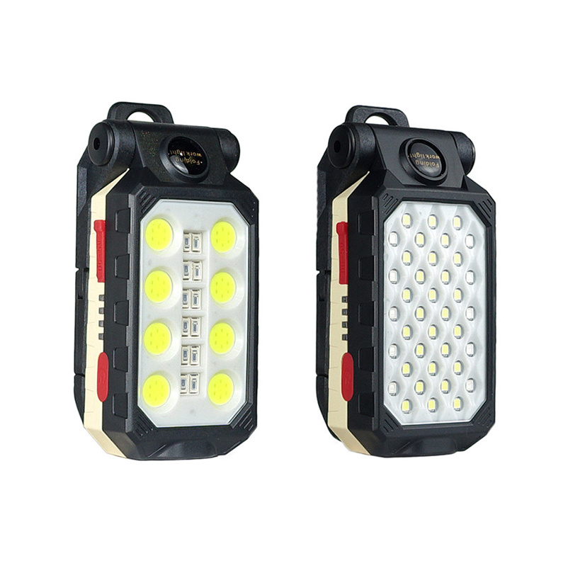 cob compact fold work light led folding rechargeable work light magnetic led work light rechargeable