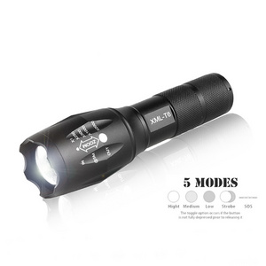 t LED high tactical flashlight High Lumens portable flashlight mini rechargeable aaa zoomable flashlight