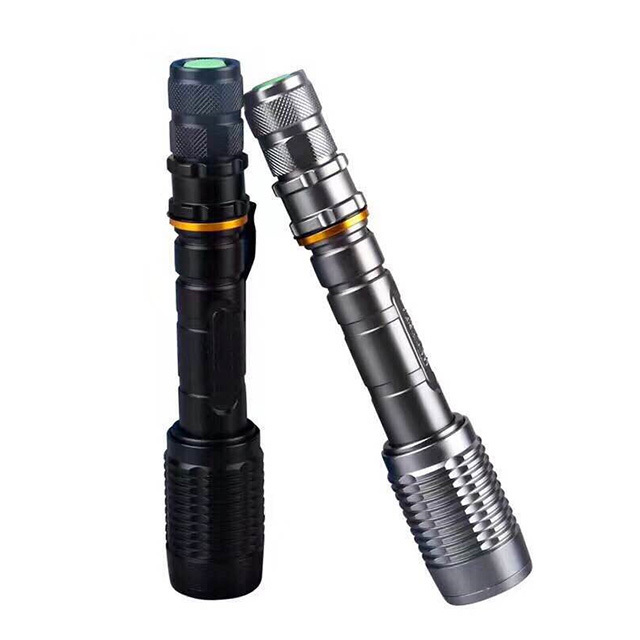 Aluminum High Power 5 Modes LED Flashlight 10W Xml T6 Zoomable Troch Flashlight For Camping