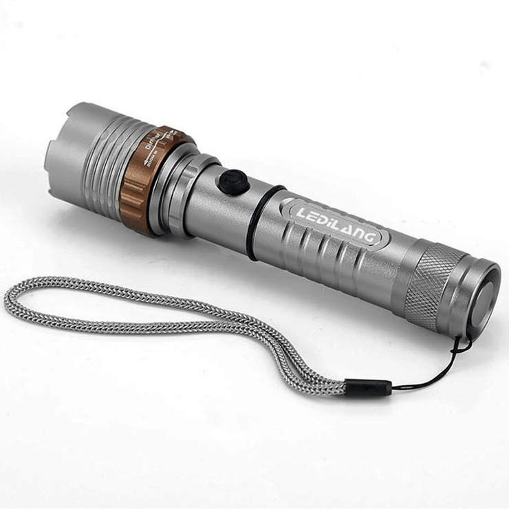 battery emergency hotel flashlight defence torch light securitying flashlight