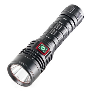 Sst40 Flashlight High Power Led Torch Super Bright Light 21700  Long Range Powerful Rechargeable Battery Led Flashlight