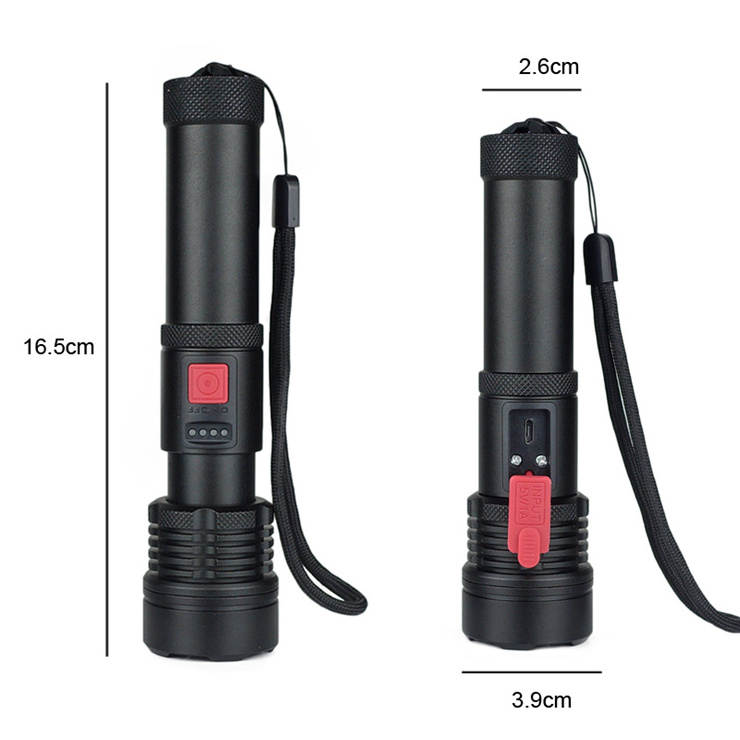 flashlight 100000 lumens tactical torch led torch rechargeable led torch light flashlights