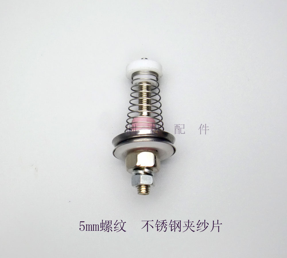 Yarn nozzle yarn tensioner 5MM3MM stainless steel ceramic porcelain clip large round machine accessories