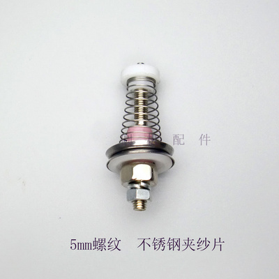 Yarn nozzle yarn tensioner 5MM3MM stainless steel ceramic porcelain clip large round machine accessories