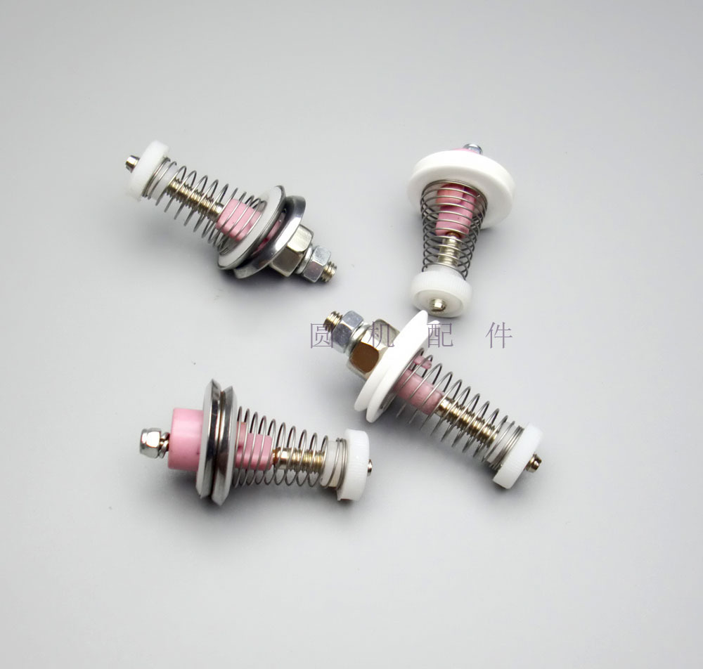 Yarn nozzle yarn tensioner 5MM3MM stainless steel ceramic porcelain clip large round machine accessories