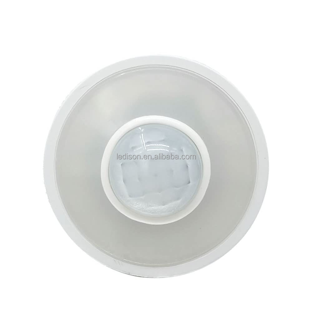 12V PIR LED Light Bulb 4W GU5.3 Low Volt MR16 Sensitive Light Motion Sensor for Stairs Garage Corridor Walkway Hallway