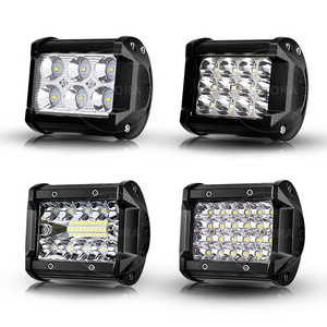 Factory Cheap 6led Offroad Auto Driving Working Lights Truck Car Two Rows 4inch 18W Led Work Light Bar